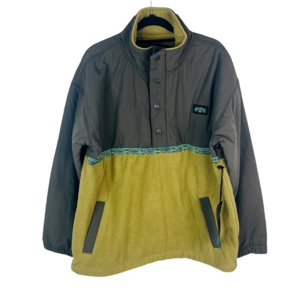 Billabong BNWT Currents Half Zip Mens Jumper Size Large - Picture 1 of 8
